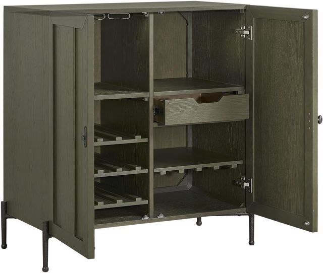 Bernards Tarrington Pistachio Bar Cabinet-3