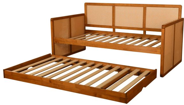 Kodiak Furniture Abaco Honey Twin Daybed Frame with Pop Up-1
