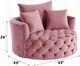 ACME Furniture Zunyas Pink Swivel Accent Chair-2