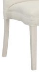 Fairfield® Customizable Entree Dining Tall Back Armless Stack Chair with Linen Legs-1