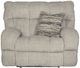 Catnapper® Ashland Buff/Zebra Power Lay Flat Recliner-1