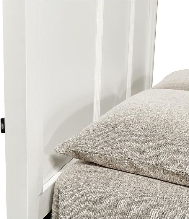 aspenhome® Cambridge White California King Panel Storage Bed-2