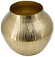 A & B Home Gold Chisel Flower Vase-0