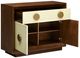 Coast2Coast Home™ Shelburne Cream/Walnut Cabinet-5