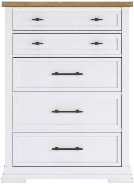 Signature Design by Ashley® Ashbryn Natural/White Chest of Drawers-1