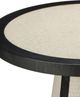 Currey & Company Deanna Black/Ivory Raffia Accent Table-3