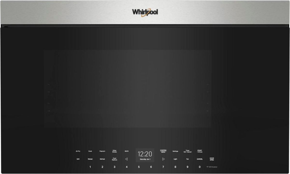 Whirlpool® 1.1 Cu. Ft. Fingerprint Resistant Stainless Steel Over The Range Microwave