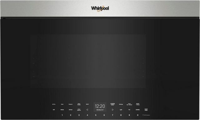 Whirlpool® 1.1 Cu. Ft. Fingerprint Resistant Stainless Steel Over The Range Microwave