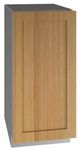 U-Line® Integrated Solid Panel Ready 15" Built-In Wine Storage-0