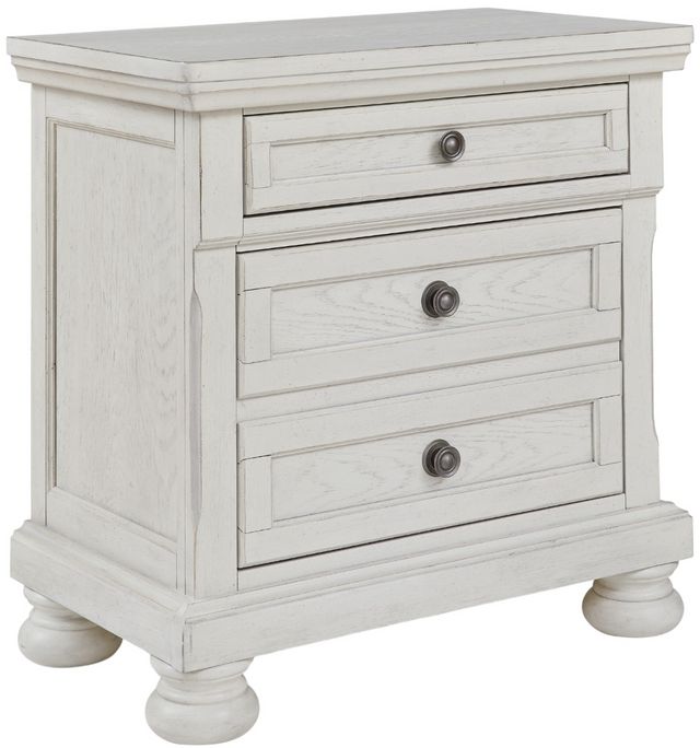 Signature Design by Ashley® Robbinsdale Antique White 29" Nightstand-0