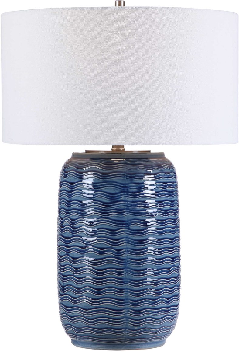 Uttermost® by Jim Parsons Sedna Blue Table Lamp | Sound Furniture
