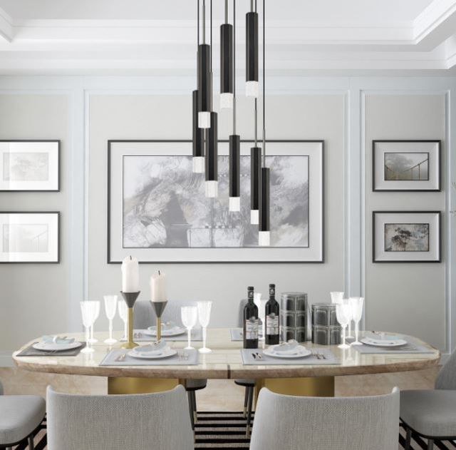Cal® Lighting & Accessories Troy Gun Metal Pendant-2