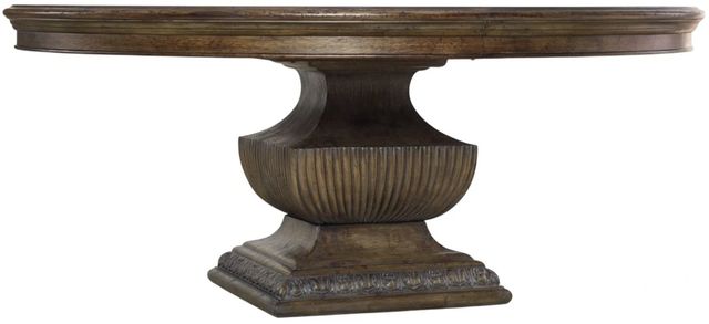 Hooker® Furniture Rhapsody Walnut 72" Round Dining Table-0