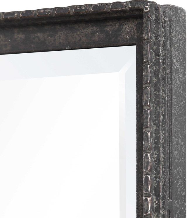 Uttermost® Callan Distressed Rustic Black Mirror-4