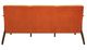 Homelegance® Carlson Dark Walnut/Orange Sofa-3