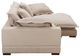 Moe's Home Collection Daydream 2-Piece Beige L-Shaped Sectional Sofa and Chaise-2