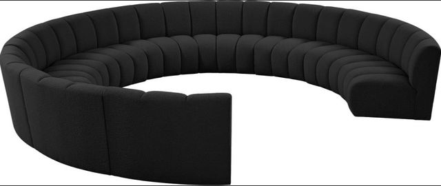 Meridian Furniture Infinity 10-Piece Black Modular Sectional Set-1