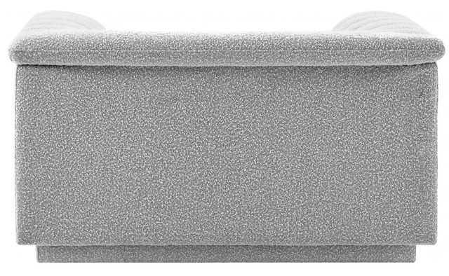 Meridian Furniture Cascade Gray Boucle Fabric Chair-3