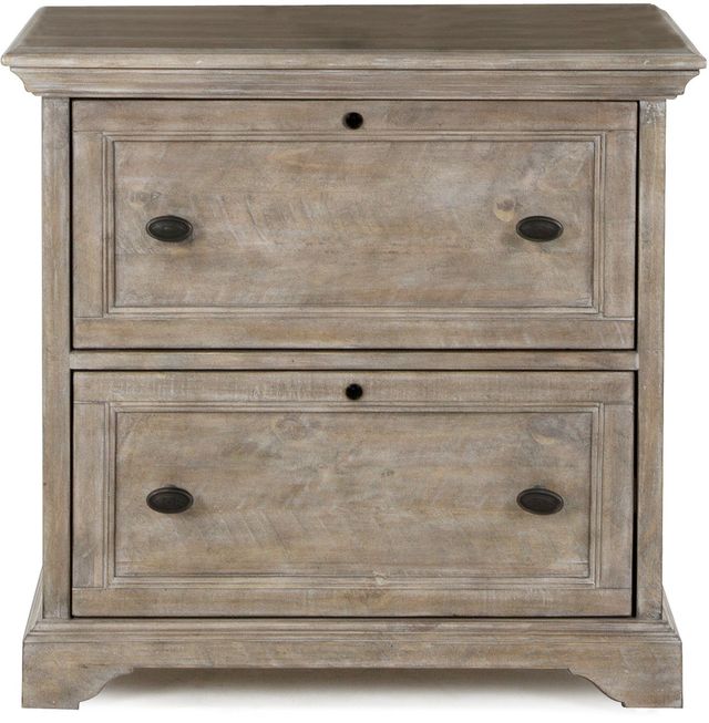 Magnussen Home® Tinley Park Dovetail Grey Lateral File-0