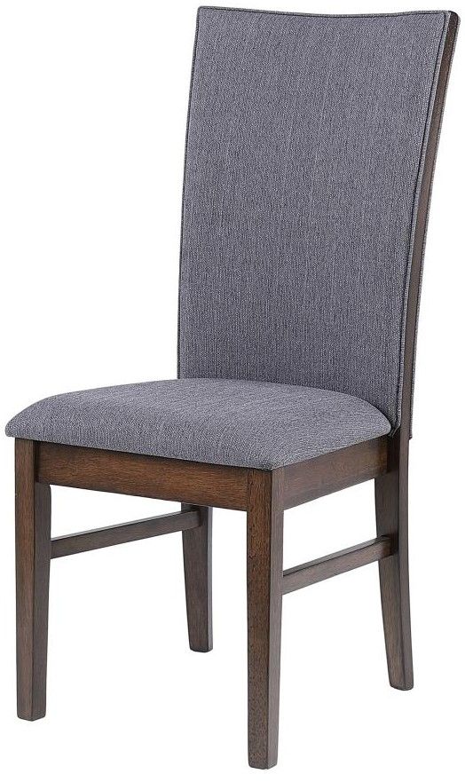 Coaster® Sherwood Brown/Gray Upholstered Dining Side Chair-2