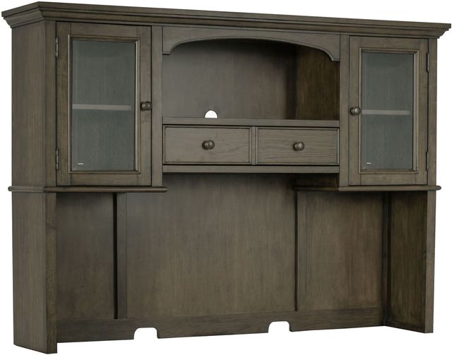 Coaster® Hartshill Burnished Oak Office Hutch-1