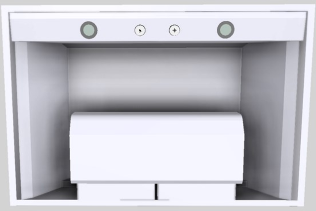 Vent-A-Hood® Designer Series 36" White Wall Mounted Range Hood-3