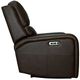 Flexsteel® Hayley Burnt Umber Power Recliner with Power Headrest-2