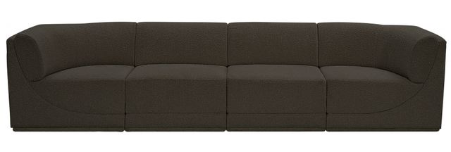 Meridian Furniture Ollie 4-Piece Brown Modular Sofa-1