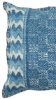 A & B Home Blue/White 20" Throw Pillow-1