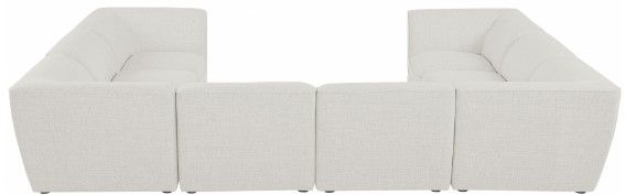 Meridian Furniture Miramar 8-Piece Cream Modular Sectional-2