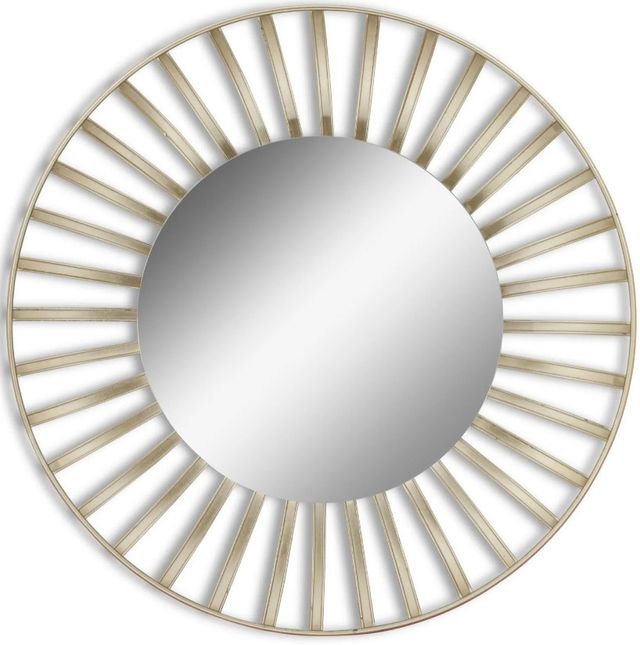 Classy Art Style 24 Chrome/Gold Wall Mirror-0