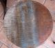 International Furniture Direct Antique Brown Adjustable Stool-2