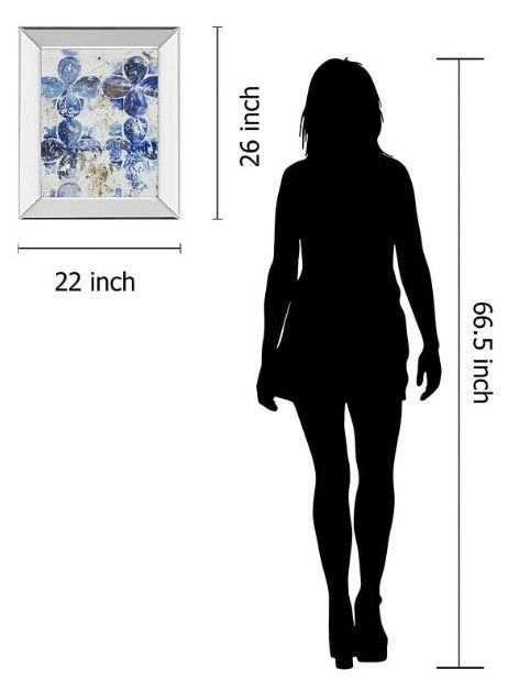 Classy Art Blue Quatrefoil IIl by Patricia Pinto Wall Art-2