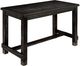 Furniture of America® Sania II 4-Piece Antique Black Counter Height Dining with Bench -2