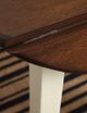 Signature Design by Ashley® Woodanville Brown Round Drop Leaf Table with Cream Wooden Legs-3