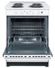 Summit® 24" White Slide-In Electric Range-1