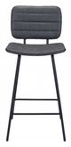 Zuo® Boston Black Counter Chairs-1