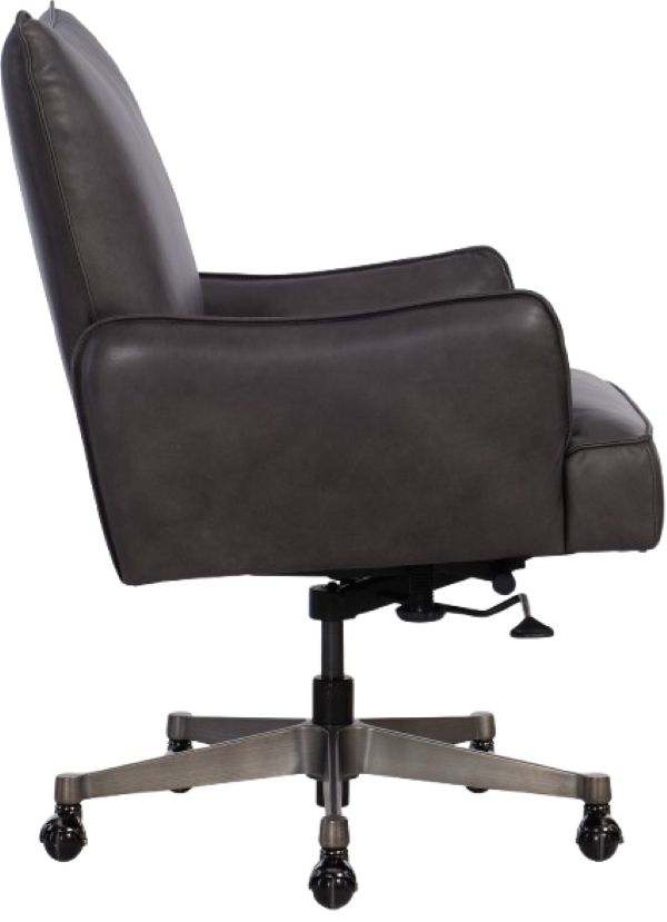 Hooker® Furniture EC Quinn Denovo Thunder Executive Swivel Tilt Chair-1