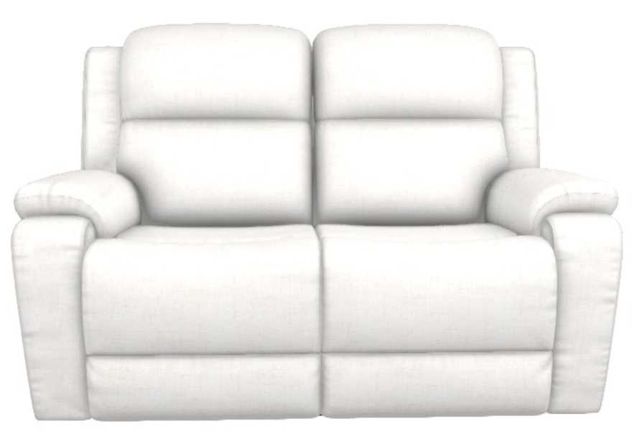 La-Z-Boy® Dorian Cream Power Reclining Loveseat with Headrest-1