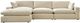 Benchcraft® Elyza 2-Piece Linen Living Room Set-1