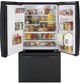 GE® 36" 25.6 Cu. Ft. Black Slate French Door Refrigerator-3