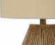 Monarch Specialties Inc. 22"H Brown Rope Table Lamp-2