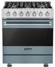 Viking® 3 Series 30" November Sky Propane Pro Style Gas Range-0