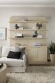 Hooker® Furniture Cascade Terrain Bookcase Base and Hutch-1