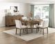 Homelegance® Matisse Brown/Brownish Gray Side Chair-1