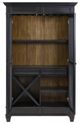 Martin Furniture Hartford Black Dining Display Cabinet-3