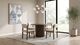 Coaster® Hamlyn 5-Piece Cream/Walnut Dining Table Set-1
