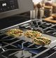 GE® 30" Free Standing Gas Convection Range-Slate-3