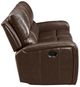 New Classic® Home Furnishings Linton Brown Dual Manual Reclining Sofa-2
