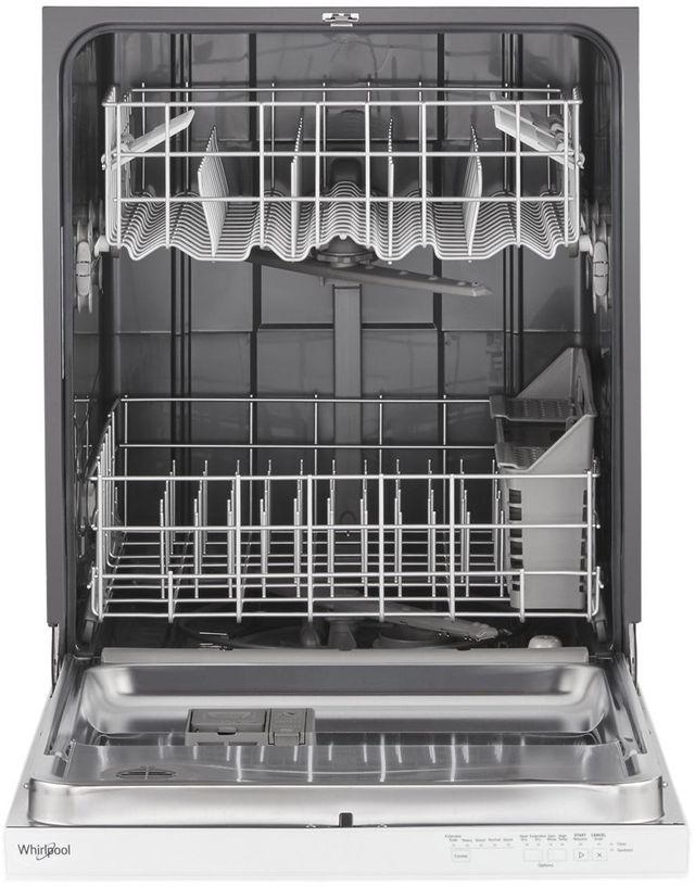 Whirlpool® 24" White Built In Dishwasher-1